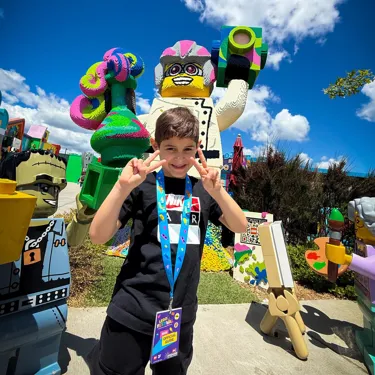 Kid Influencer at LEGOLAND New York